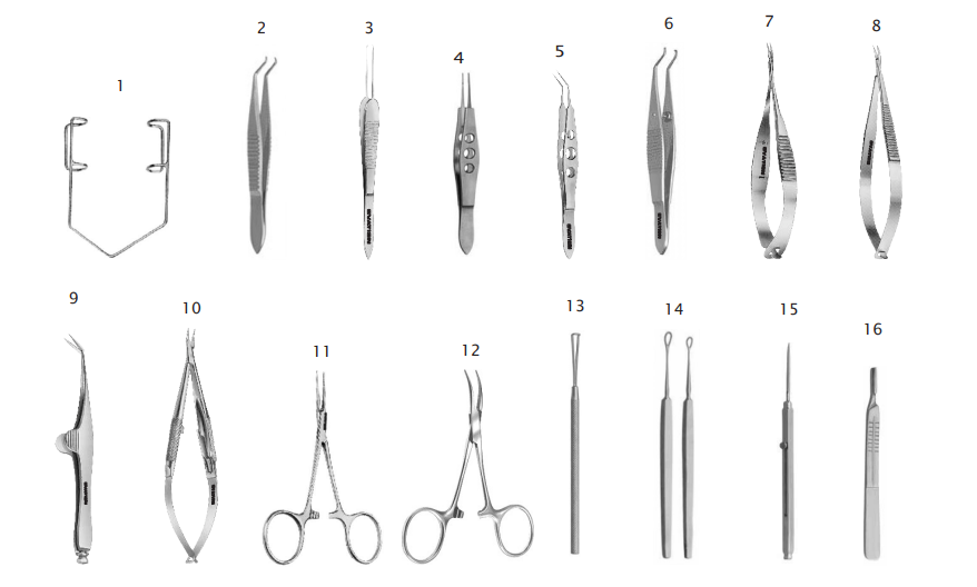 Microsurgery Cataract Set